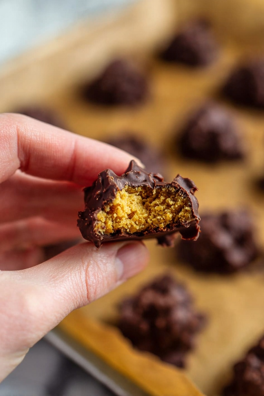 Christmas Cornflake Bars - Serving Suggestion